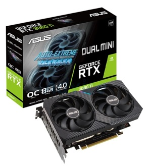 Card màn hình Asus DUAL-RTX 3060 Ti-O8G-MINI-V2