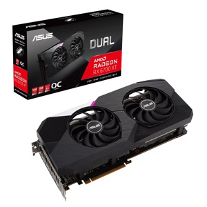 Card màn hình Asus DUAL RX 6700 XT-O12G