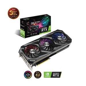 Card màn hình Asus ROG-STRIX-RTX3090-24G-GAMING (24GB GDD6X, 384-bit, HDMI +DP, 3x8-pin)