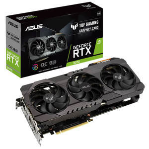 Card màn hình Asus TUF GAMING GeForce RTX 3070 V2 OC Edition O8GB GDDR6