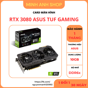 Card màn hình Asus TUF-RTX3080-10G-Gaming (10GB/ GDDR6X/ 320 Bits)