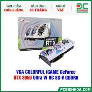 Card màn hình Colorful RTX 3050 iGame Ultra W OC 8G-V