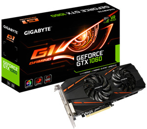 Card màn hình Gigabyte 3GB GV-N1060G1 Gaming-3GD