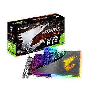 Card màn hình GIGABYTE GeForce RTX 2080Ti 11GB GDDR6 AORUS Xtreme WaterForce (GV-N208TAORUSX WB-11GC)