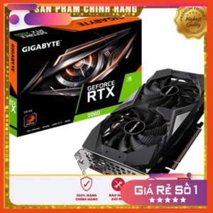 Card màn hình Gigabyte GeForce RTX 2060 D6 6G (GV-N2060D6-6GD)