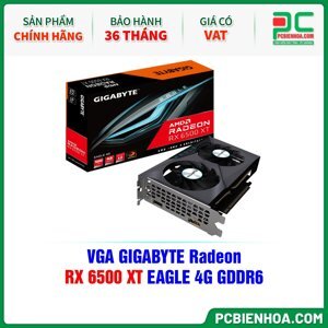 Card màn hình Gigabyte Radeon RX 6500 XT EAGLE 4G (GV-R65XTEAGLE-4GD)