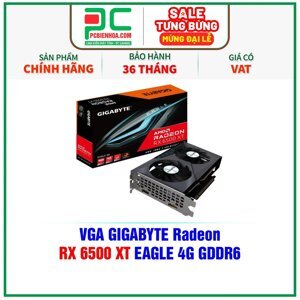 Card màn hình Gigabyte Radeon RX 6500 XT EAGLE 4G (GV-R65XTEAGLE-4GD)