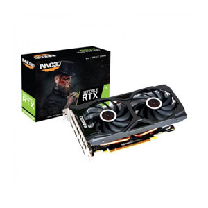 Card màn hình Inno3D RTX 2060 GAMING OC X2 6GB (6GB GDDR6, 192-bit, HDMI+DP, 8-pin)