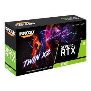 Card màn hình Inno3D RTX 3050 Twin X2 8GB