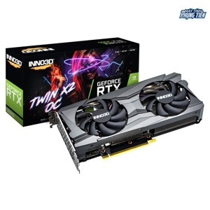 Card màn hình Inno3D RTX 3060 TWIN X2 OC 12GB (12GB GDDR6, 192-bit, HDMI +DP, 1×8-pin)