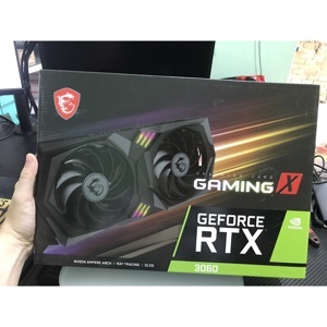 Card màn hình MSI GeForce RTX 3060 GAMING X 12G V2