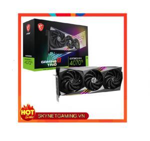 Card màn hình MSI GeForce RTX 4070 Ti Gaming X Trio 12GB