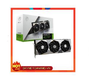 Card màn hình MSI GeForce RTX 4070 Ti SUPRIM X 12G