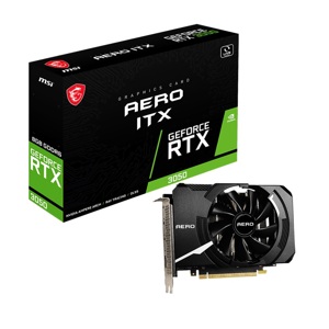 Card màn hình MSI Geforce RTX 3050 AERO ITX 8G