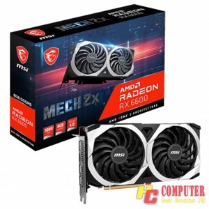 Card màn hình MSI Radeon RX 6600 MECH 2X 8G