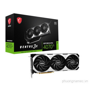 Card màn hình MSI RTX 4070 Ti Ventus 3X 12G OC