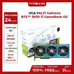 Card màn hình Palit RTX 3070 Ti GameRock OC 8G