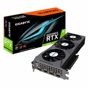 Card màn hình VGA Gigabyte RTX 3070 8G GDDR6 EAGLE (GV-N3070EAGLE-8GD)