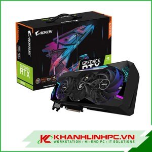 Card màn hình Vga Gigabyte RTX 3090 24G GDDR6X Aorus Master (GV-N3090AORUS M-24GD)