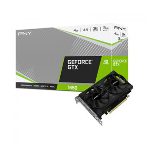 Card màn hình VGA PNY GTX 1650 4GB Dual Fan