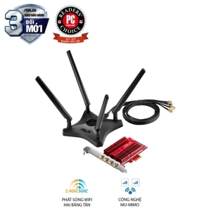 Card mạng không dây PCI Express Asus PCE-AC88 Wireless AC3100