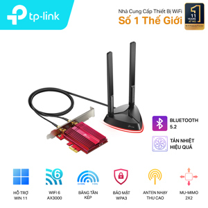 Card mạng không dây TP-Link Archer TX3000E (PCI-Express Wi-Fi 6 và Bluetooth 5.0)