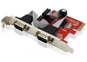 Card PCI-E to RS232 2 Port Unitek Y-7504