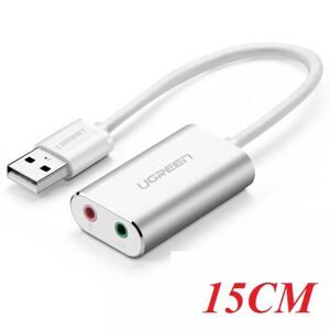 Card sound USB 2.0 to 3.5mm Ugreen 30801