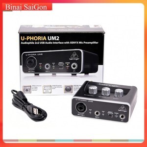 Card Sound USB thu âm Behringer U-Phoria UM2