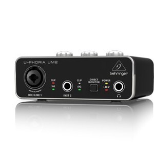 Card Sound USB thu âm Behringer U-Phoria UM2