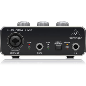 Card Sound USB thu âm Behringer U-Phoria UM2