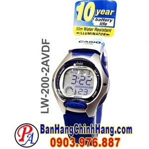 Đồng hồ nữ Casio LW-200-4AVDF - Màu 1AV/ 1BV/ 2AV/ 2BV/ 4AV/ 4BV/ 7AV