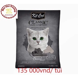 Cát vệ sinh cho mèo KitCat than hoạt tính 10L