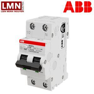 Cầu dao ABB DS201 L C16 AC30 - 30mA 16A 1P+N 4.5kA