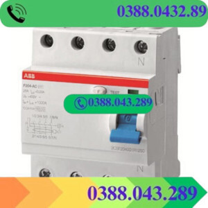 Cầu dao ABB FH204 AC-25/0.03 30mA 25A 4P