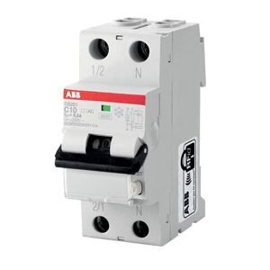 Cầu dao CB chống giật ABB DS201 L C6 AC30 30mA 6A 1P+N 4.5kA