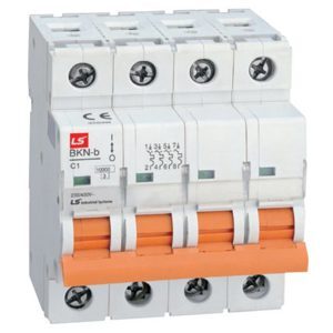 Cầu dao CB tép (MCB) BKN-b-4P-20A,10KA