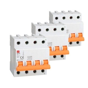 Cầu dao CB tép (MCB) BKN-b-4P-20A,10KA