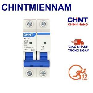 Cầu dao Chint NXB-63 2P C10 6kA