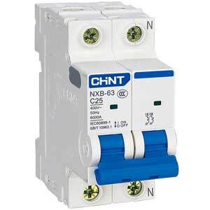 Cầu dao Chint NXB-63 2P C25 6kA