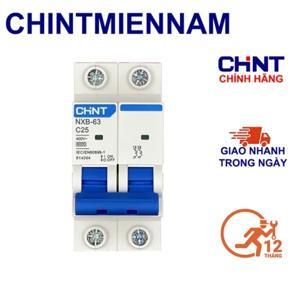 Cầu dao Chint NXB-63 2P C25 6kA