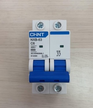 Cầu dao Chint NXB-63 2P C6 6kA