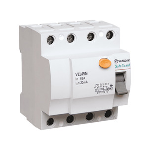 Cầu dao chống giật 4 cực 40A VLL45N/4040/030