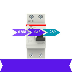 Cầu dao chống giật ABB FH202 AC-25/0.03 - 30mA 25A 2P