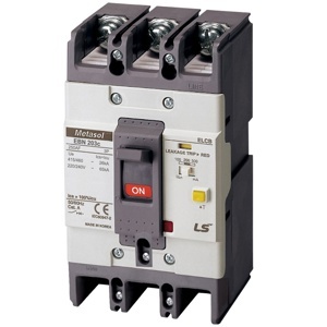 Cầu dao chống giật LS EBN203c 150A (100-500mA) 26kA 3P