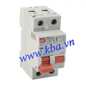 Cầu dao chống giật LS RKN-b 1P+N 25A