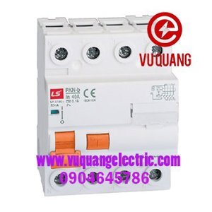 Cầu dao chống giật LS RKN-b 3P+N 25A