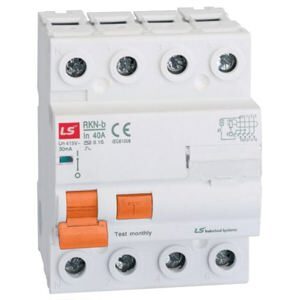 Cầu dao chống giật LS RKN-b 3P+N 32A