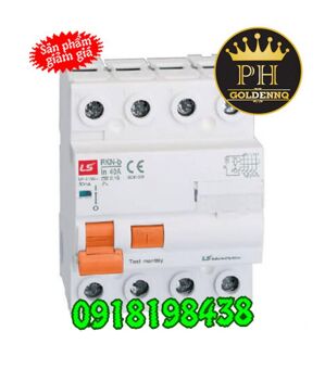 Cầu dao chống giật LS RKN-b 3P+N 25A