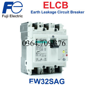 Cầu dao chống rò (ELCB) Fuji Electric EW32SAG-3P 30A